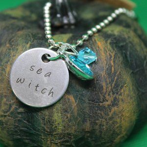 Sea Witch Keychain Charm Zipper Pull Witch